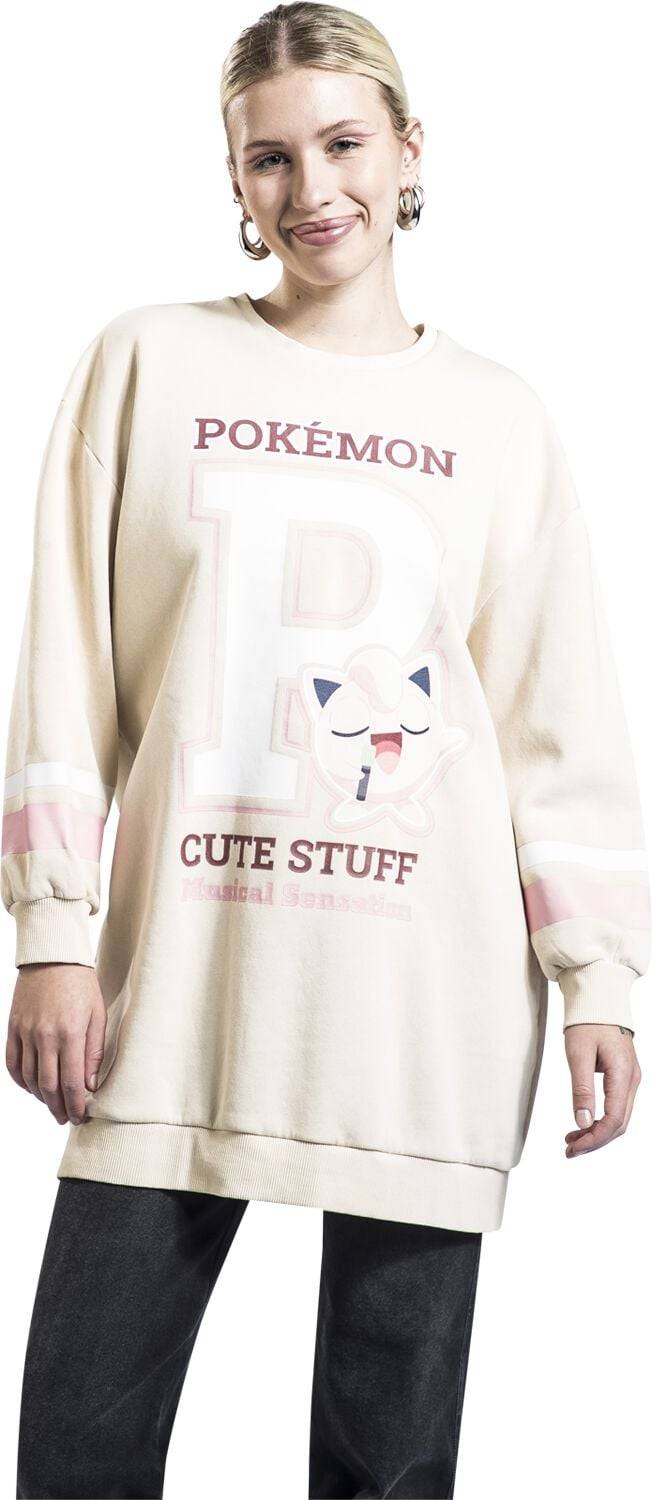 EMP "Pummeluff - Cute Stuff" Sweatshirt Beige Von Pokémon