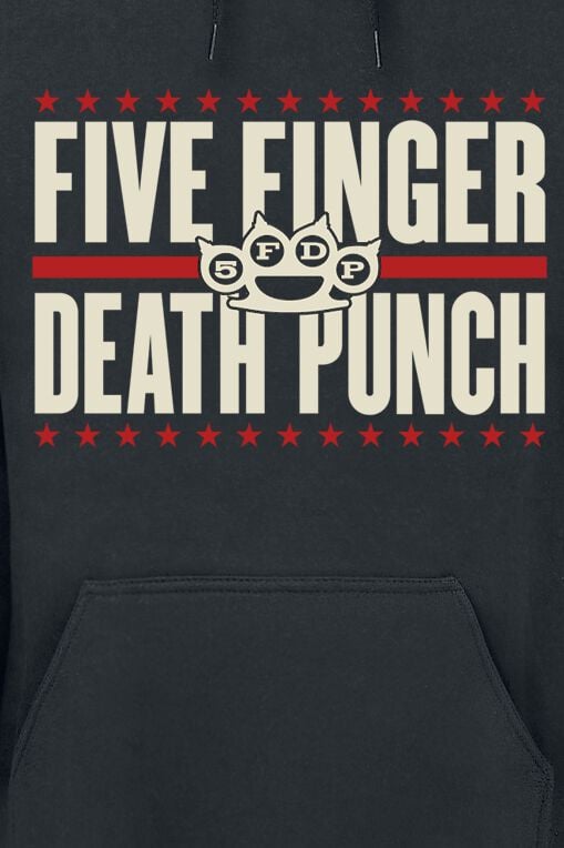 EMP "Punchagram" Kapuzenpullover Schwarz Von Five Finger Death Punch