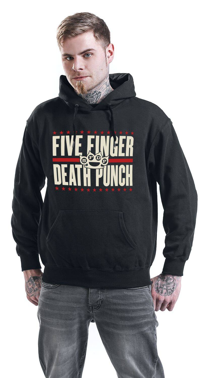 EMP "Punchagram" Kapuzenpullover Schwarz Von Five Finger Death Punch