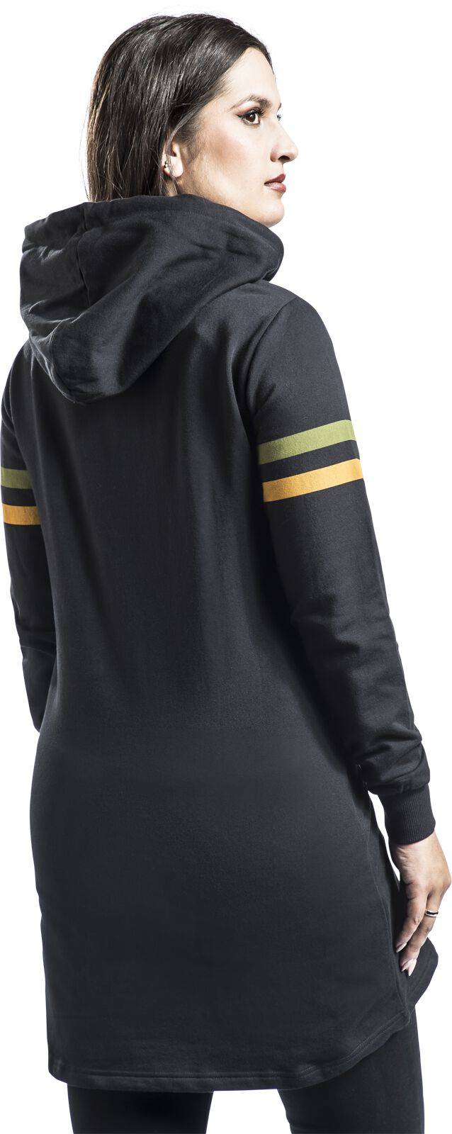 EMP "Punchagram" Mittellanges Kleid Schwarz Von Five Finger Death Punch