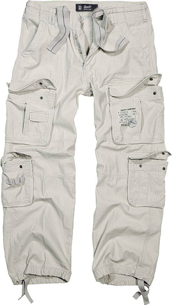EMP "Pure Vintage Trouser" Cargohose altweiß von Brandit