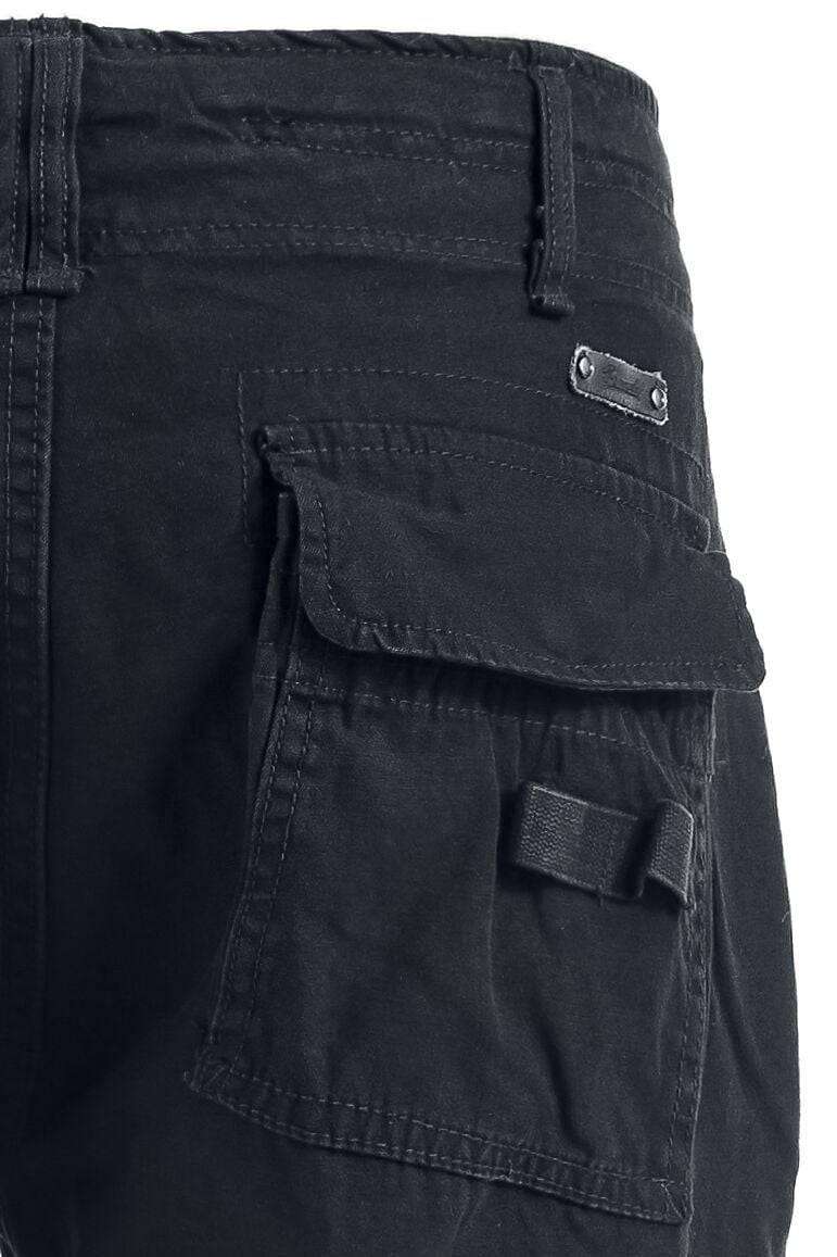 EMP "Pure Vintage Trousers" Cargohose Schwarz Von Brandit