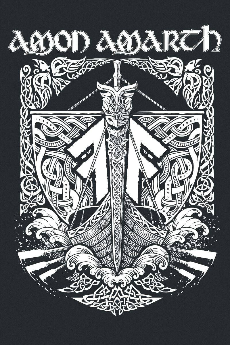 EMP "Put Your Back Into The Oar" T-Shirt Schwarz Von Amon Amarth