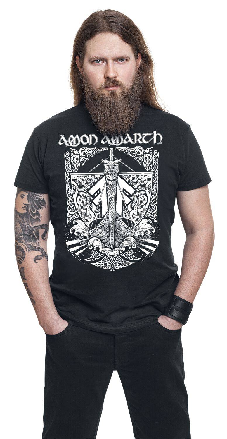 EMP "Put Your Back Into The Oar" T-Shirt Schwarz Von Amon Amarth