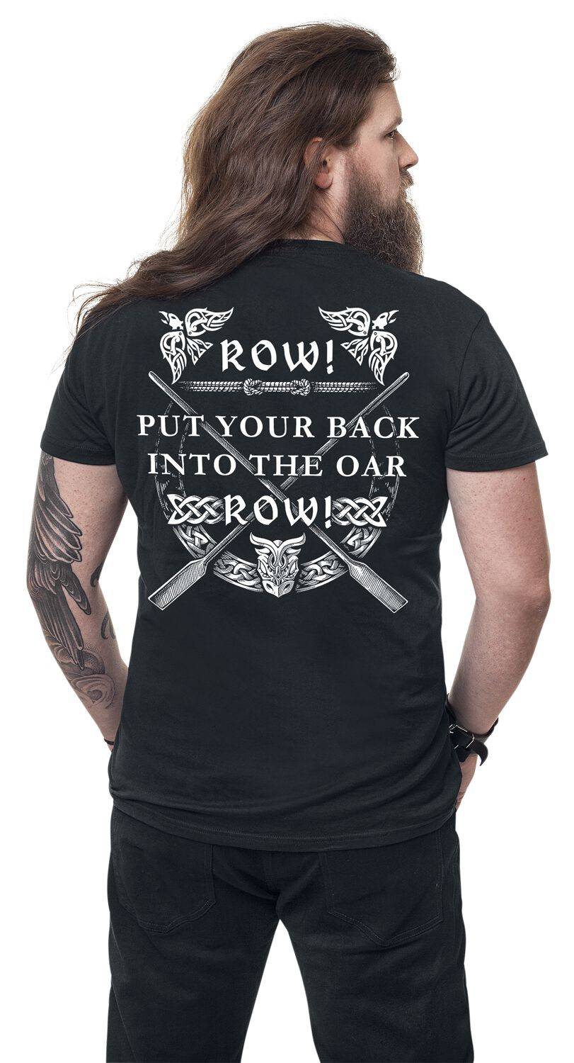 EMP "Put Your Back Into The Oar" T-Shirt Schwarz Von Amon Amarth