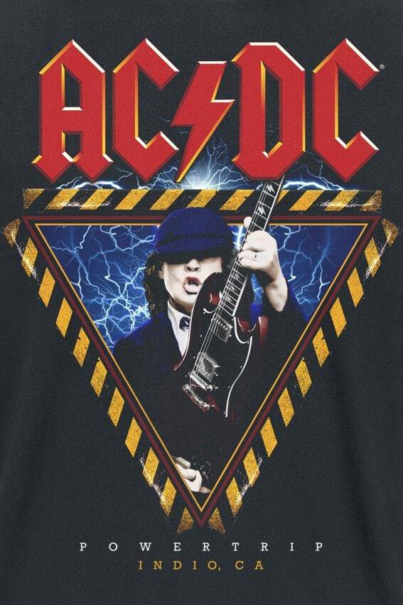 EMP "PWRUP Power Trip Angus" T-Shirt Schwarz Von AC/DC