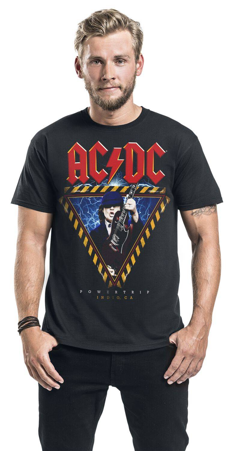 EMP "PWRUP Power Trip Angus" T-Shirt Schwarz Von AC/DC