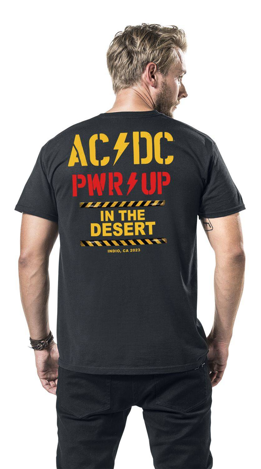 EMP "PWRUP Power Trip Angus" T-Shirt Schwarz Von AC/DC