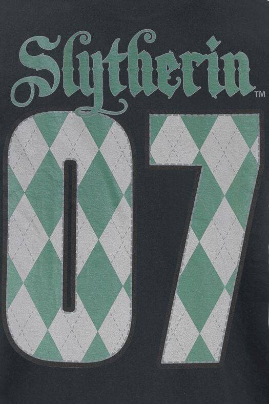 EMP "Quidditch Slytherin" T-Shirt Schwarz Von Harry Potter