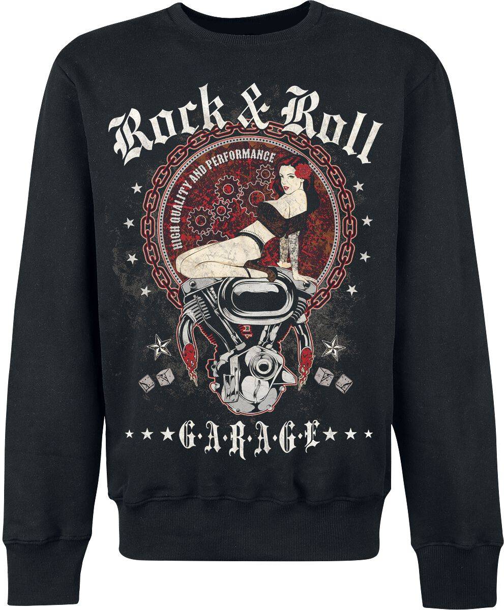 EMP "R'n'R Garage" Sweatshirt schwarz von R'n'R Garage