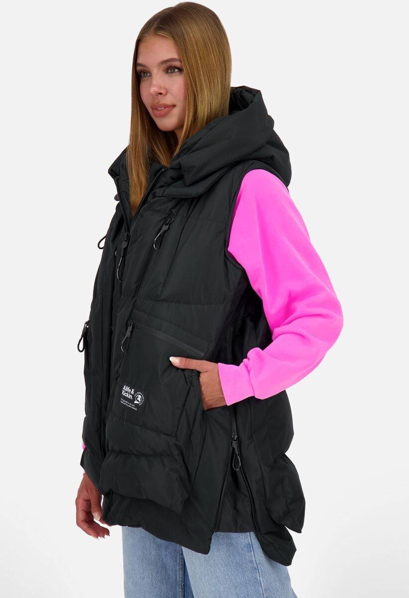 EMP "RachaAK A Long Vest" Weste Schwarz Von Alife And Kickin