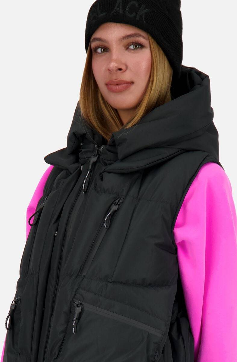 EMP "RachaAK A Long Vest" Weste Schwarz Von Alife And Kickin