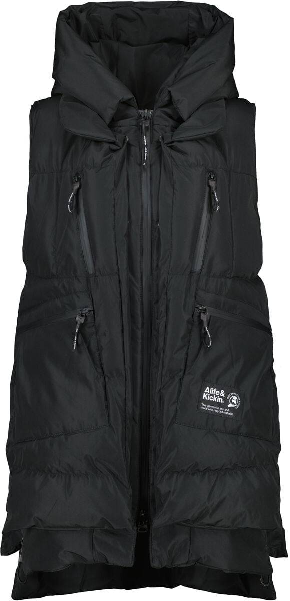 EMP "RachaAK A Long Vest" Weste schwarz von Alife and Kickin