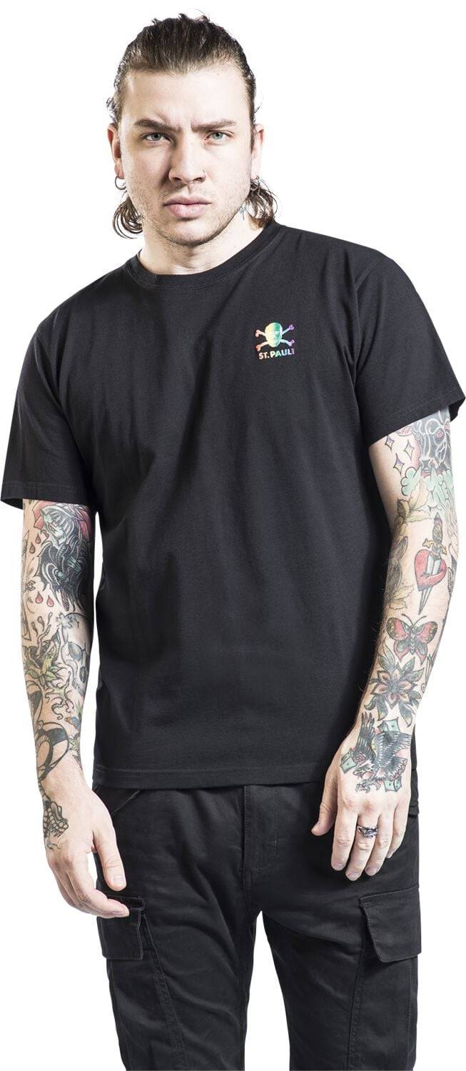 EMP "Rainbow Sublimation" T-Shirt Schwarz Von FC St. Pauli