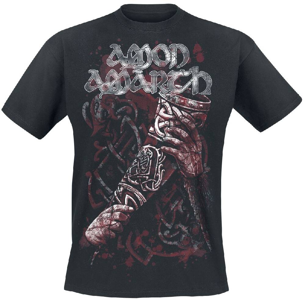 EMP "Raise Your Horns" T-Shirt schwarz von Amon Amarth