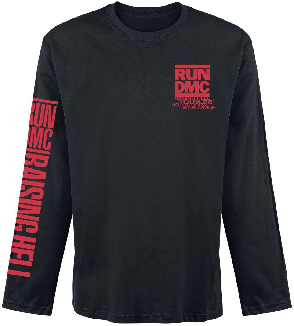 EMP "Raising Hell Tour 86" Langarmshirt schwarz von Run DMC