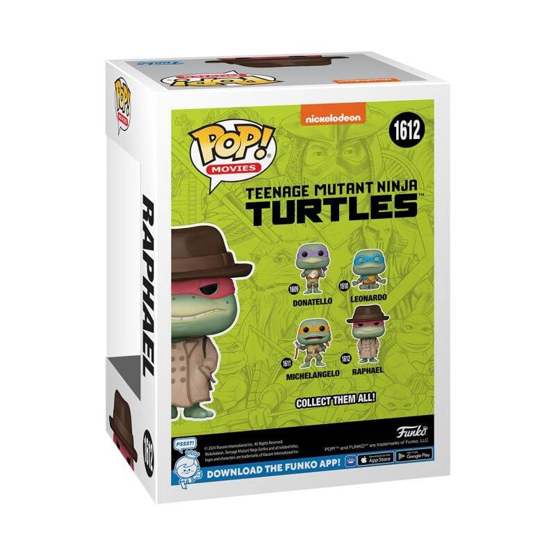EMP "Raphael Vinyl Figur 1612" Funko Pop! Multicolor Von Teenage Mutant Ninja Turtles