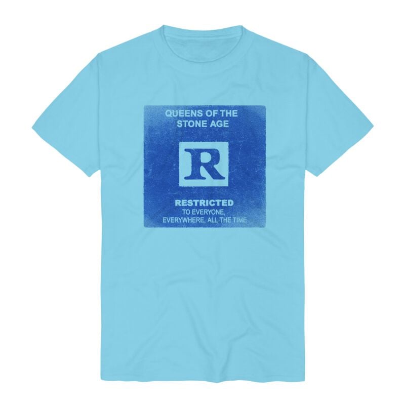EMP "Rated R" T-Shirt blau von Queens Of The Stone Age
