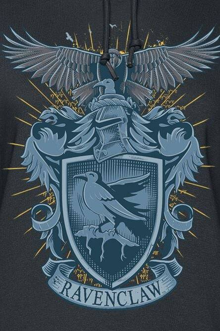EMP "Ravenclaw" Kapuzenpullover Schwarz Von Harry Potter