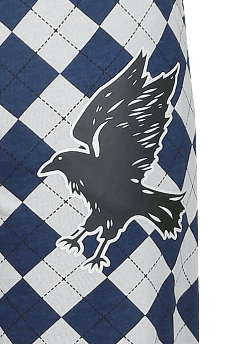 EMP "Ravenclaw" Pyjama-Hose Grau/blau Von Harry Potter