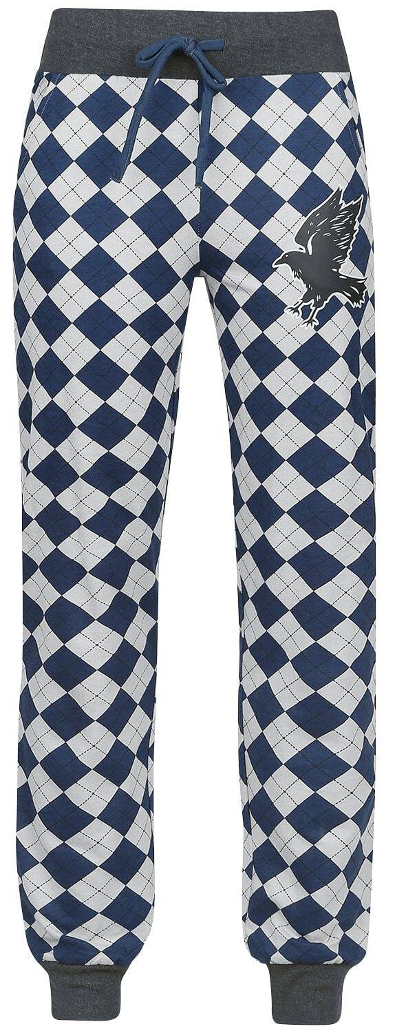 EMP "Ravenclaw" Pyjama-Hose grau/blau von Harry Potter