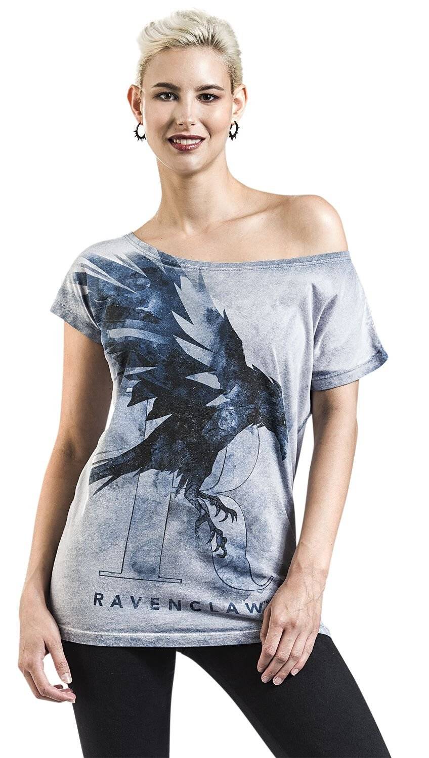 EMP "Ravenclaw - The Raven" T-Shirt Blau Von Harry Potter