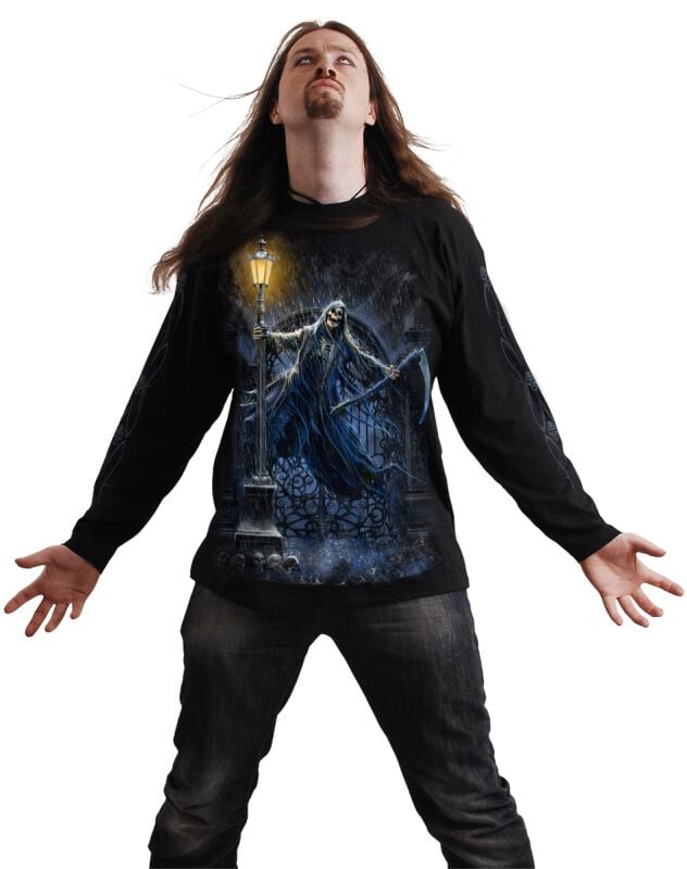 EMP "Reaping In The Rain" Langarmshirt Schwarz Von Spiral