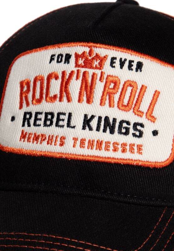 EMP "Rebel Kings Trucker Hat" Cap Schwarz Von King Kerosin