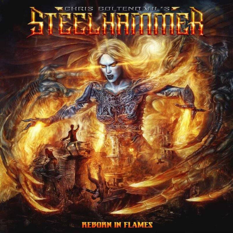 EMP "Reborn in flames" CD von Chris Bohltendahl's Steelhammer