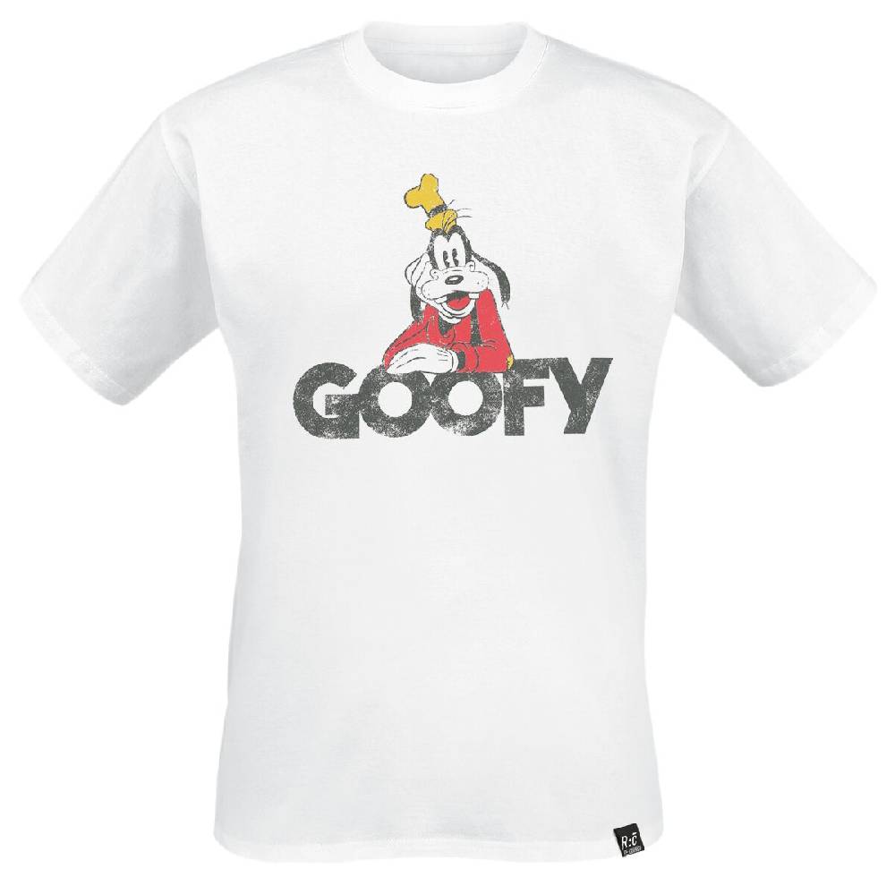 EMP "Recovered - Disney - Goofy" T-Shirt weiß von Micky Maus