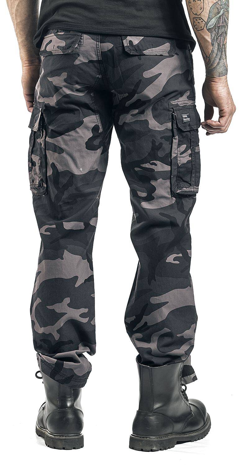 EMP "Reef Pants" Cargohose Darkcamo Von Vintage Industries