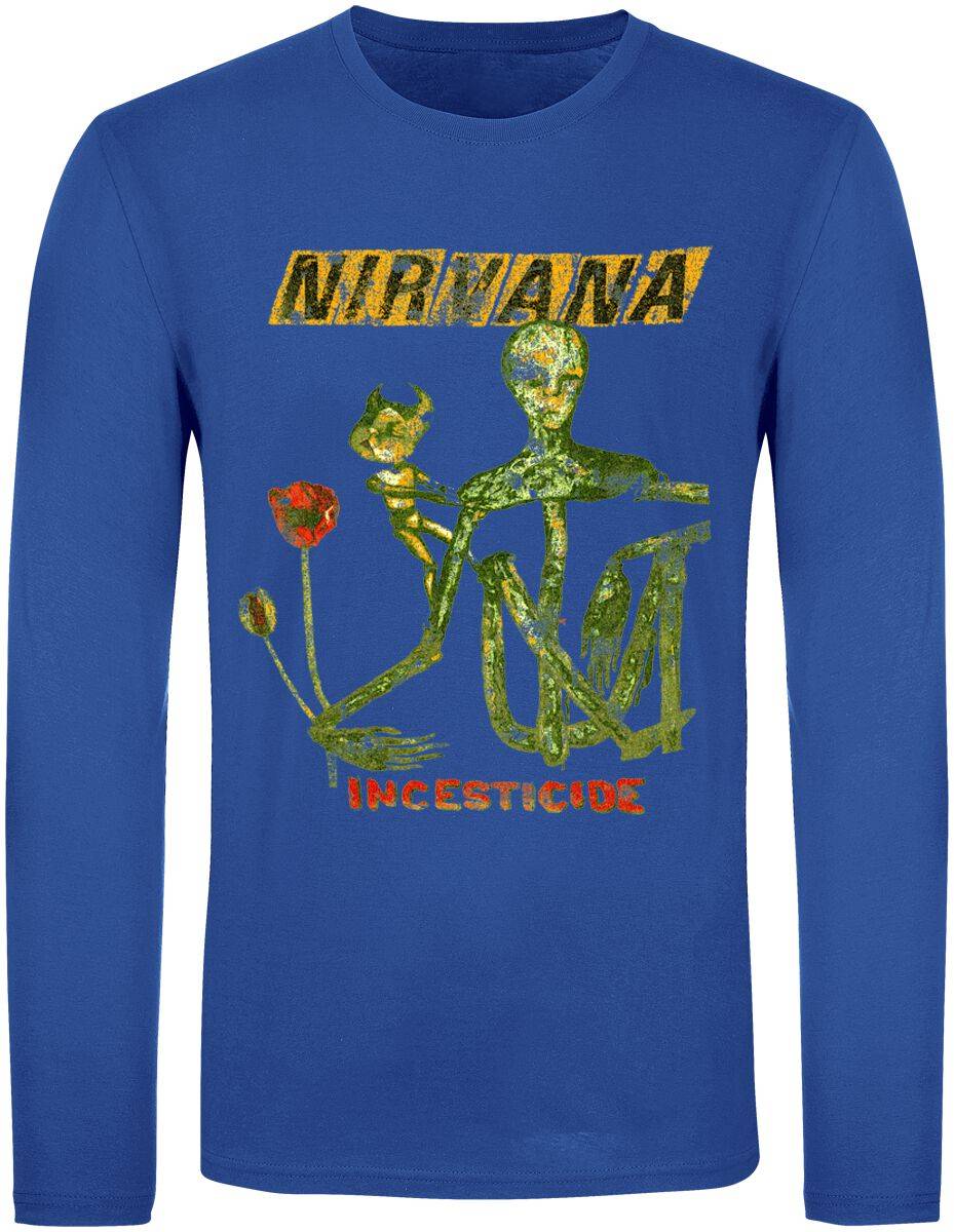 EMP "Reformant Incesticide" Langarmshirt blau von Nirvana