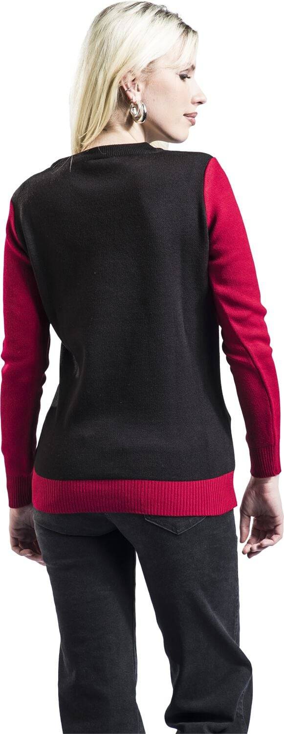 EMP "Reindeer With Sunglasses" Weihnachtspullover Multicolor Von Ugly Christmas Sweater
