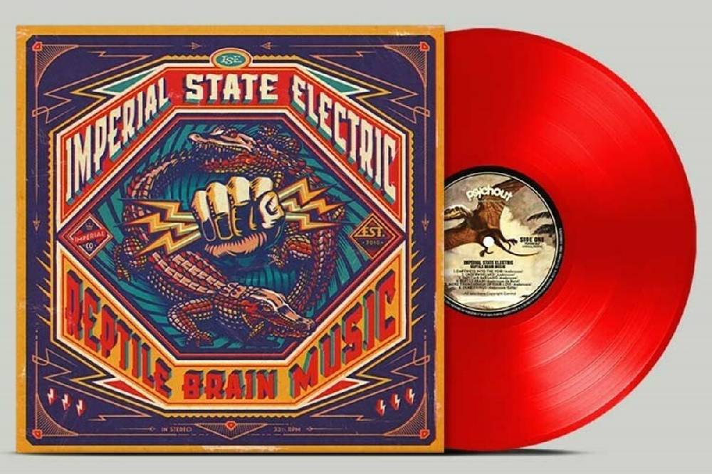 EMP "Reptile brain music" LP von Imperial State Electric