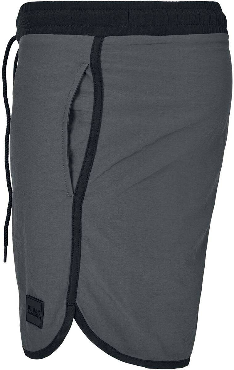 EMP "Retro Swimshorts" Badeshort Charcoal Von Urban Classics