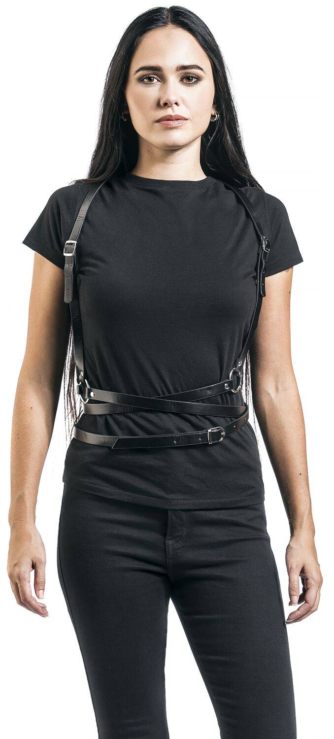 EMP "Rhune Harness" Harness Schwarz Von Banned Alternative