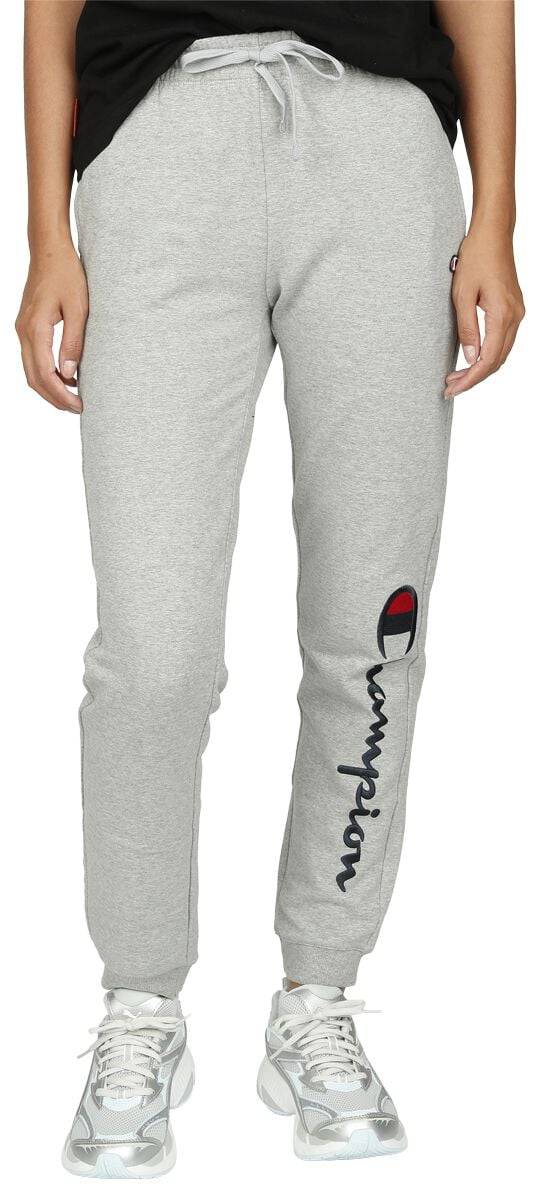 EMP "Rib Cuff Pants" Trainingshose Grau Meliert Von Champion