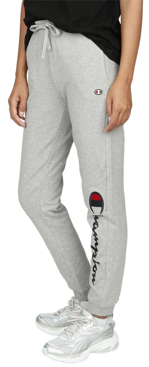 EMP "Rib Cuff Pants" Trainingshose Grau Meliert Von Champion