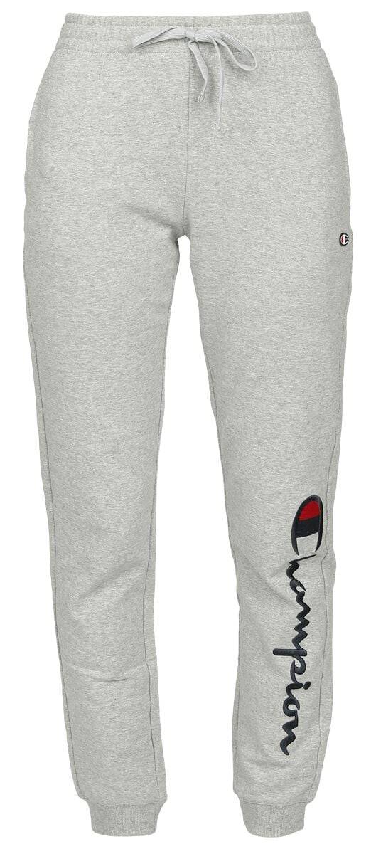 EMP "Rib Cuff Pants" Trainingshose grau meliert von Champion