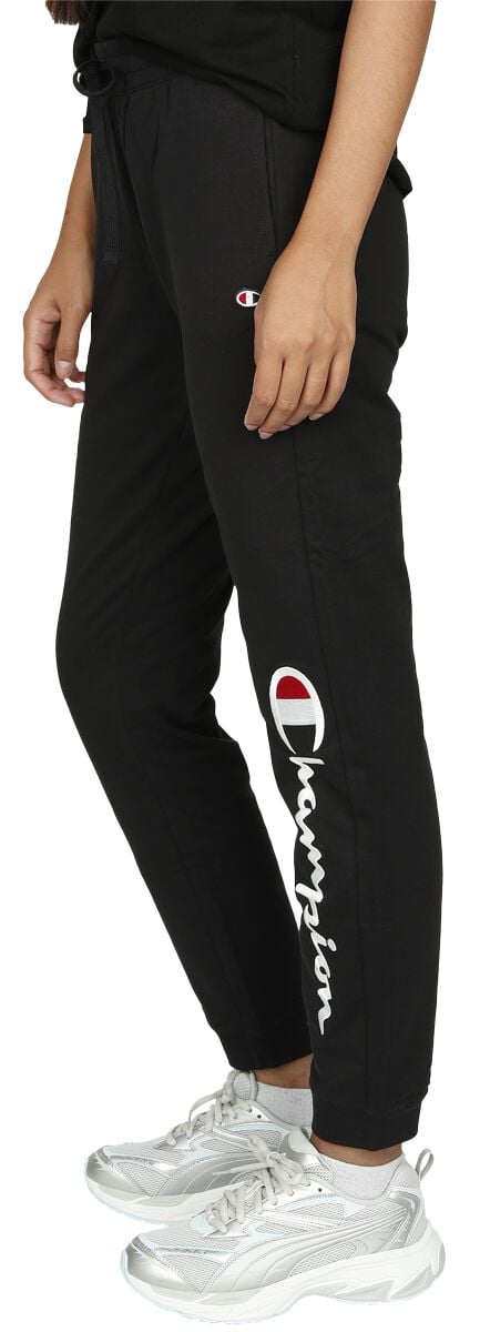 EMP "Rib Cuff Pants" Trainingshose Schwarz Von Champion