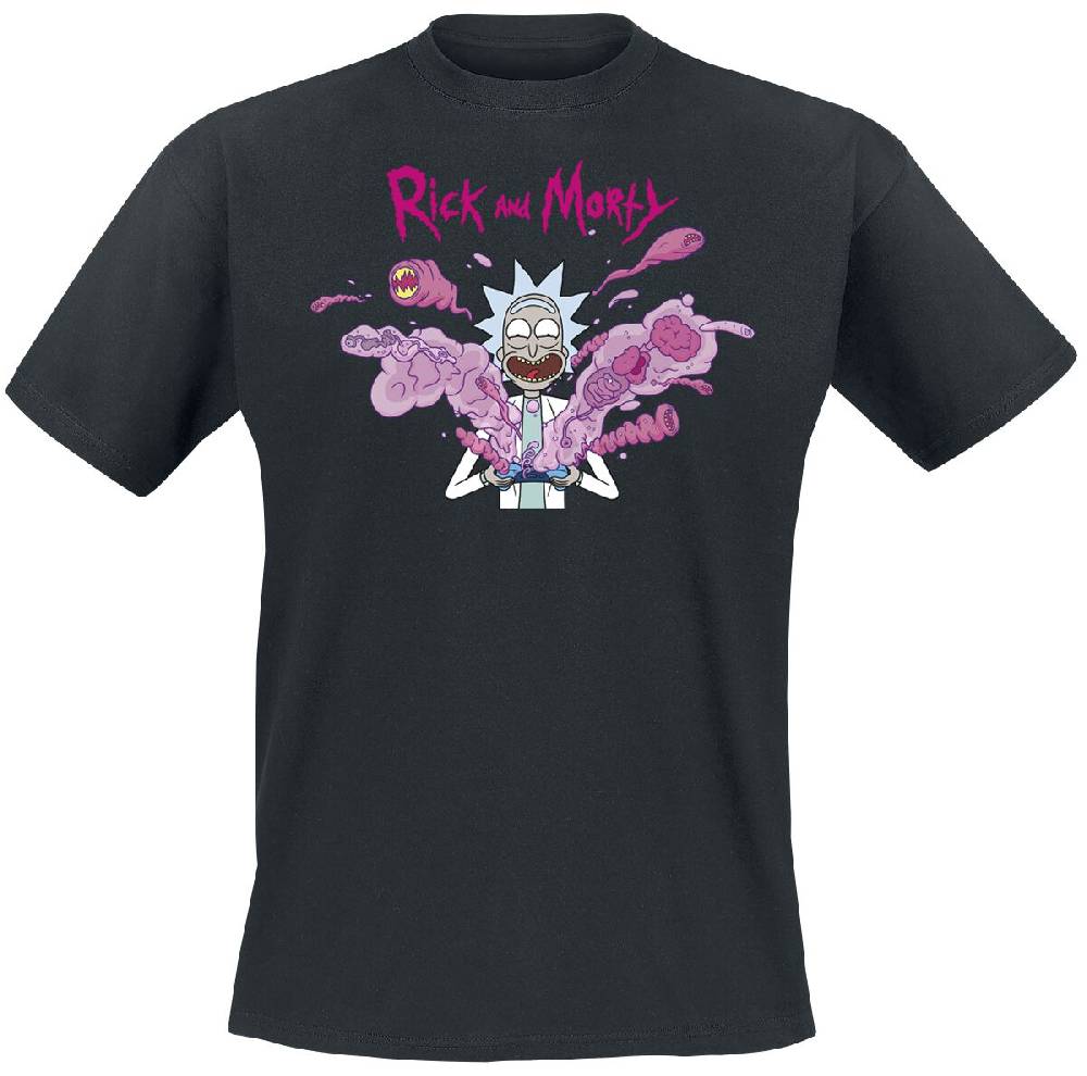 EMP "Rick - Explosion" T-Shirt schwarz von Rick And Morty