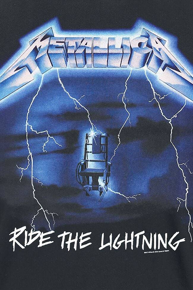 EMP "Ride The Lightning" T-Shirt Schwarz Von Metallica