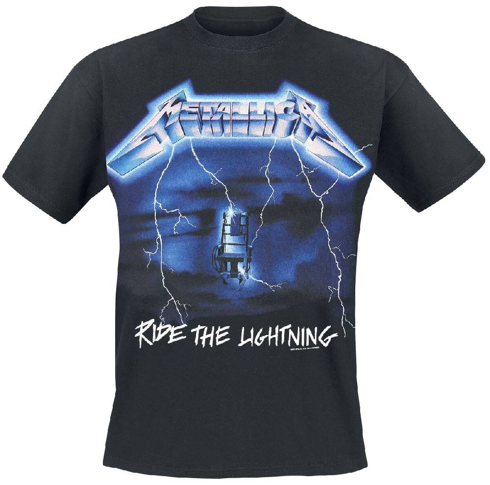 EMP "Ride The Lightning" T-Shirt schwarz von Metallica