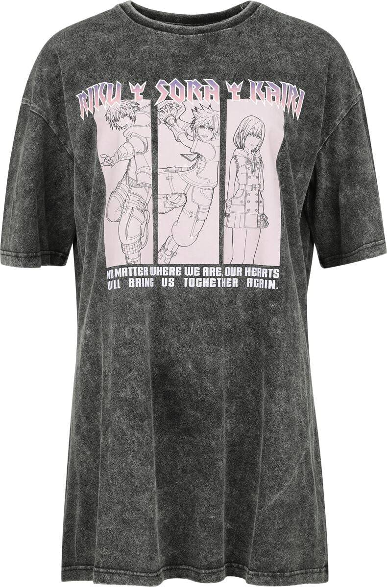 EMP "Riku Sora Kairi" T-Shirt schwarz von Kingdom Hearts
