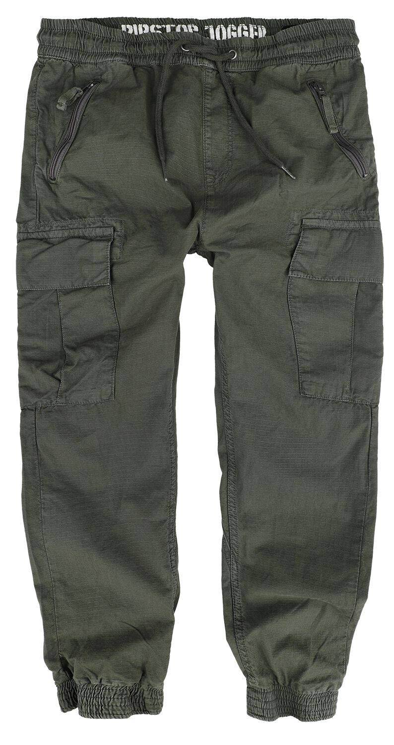EMP "RIPSTOP JOGGER" Trainingshose schwarz von Alpha Industries