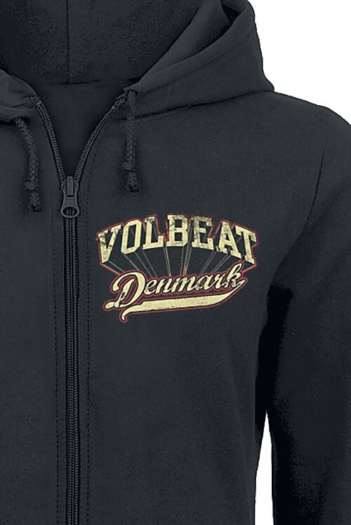 EMP "Rise From Denmark" Kapuzenjacke Schwarz Von Volbeat