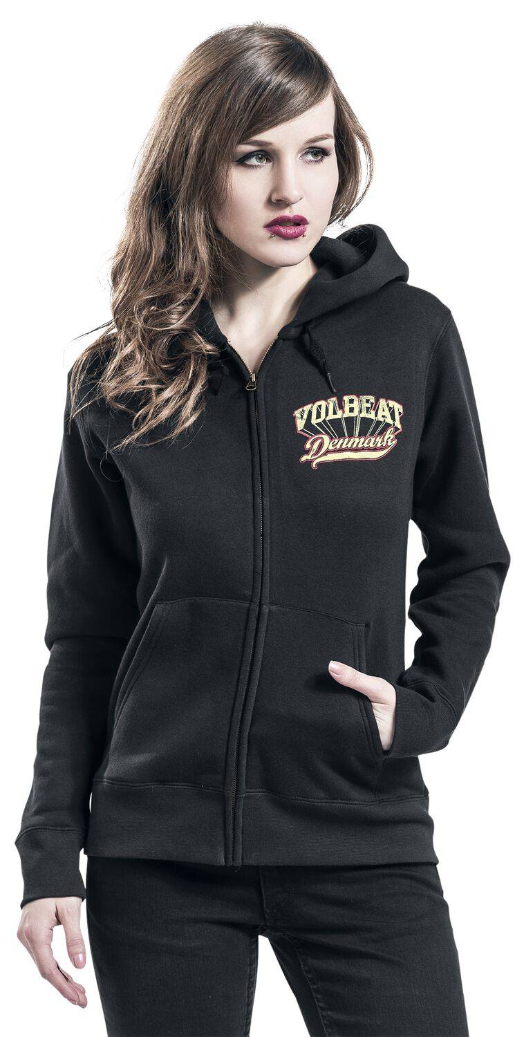 EMP "Rise From Denmark" Kapuzenjacke Schwarz Von Volbeat