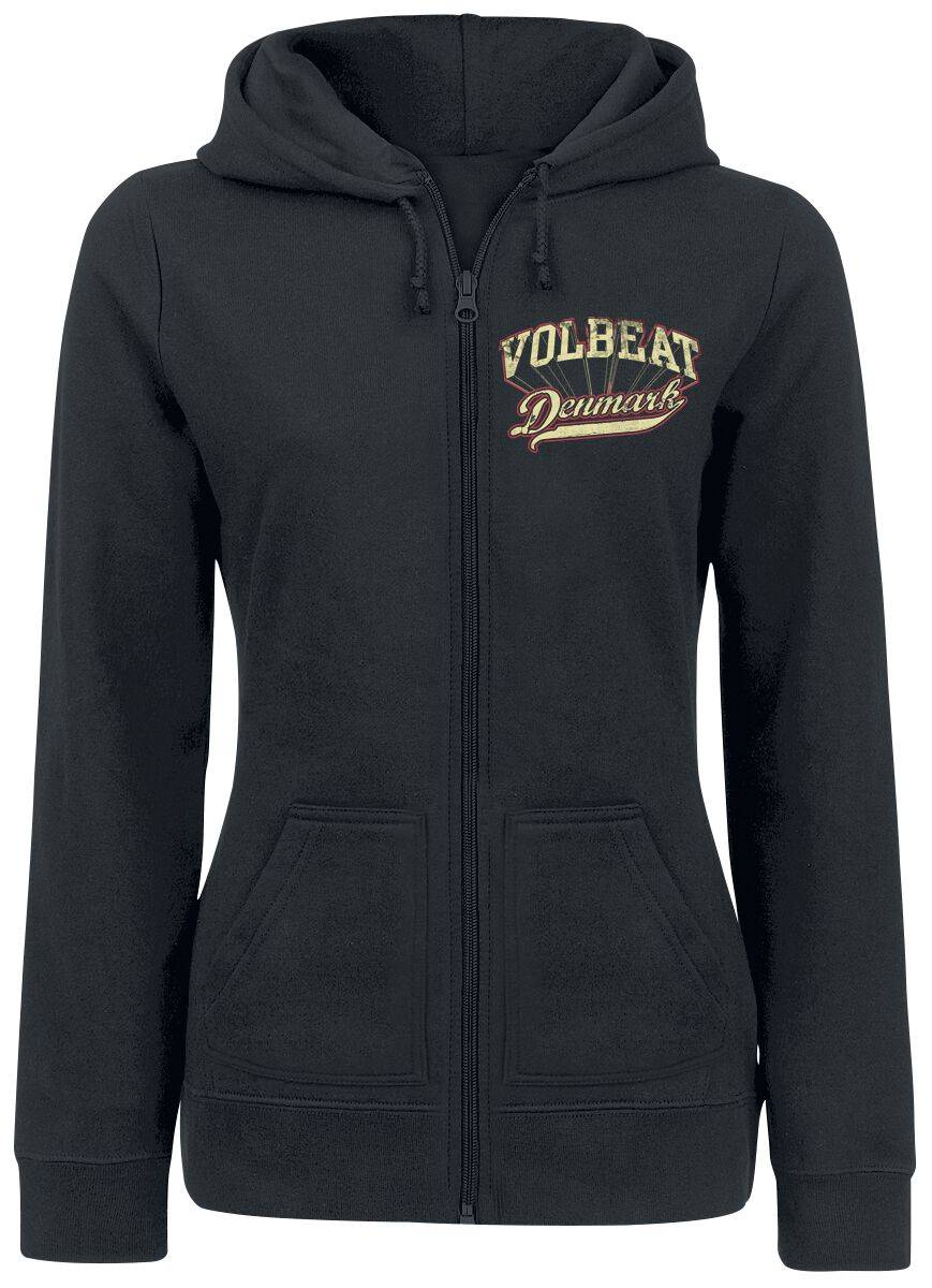 EMP "Rise From Denmark" Kapuzenjacke schwarz von Volbeat