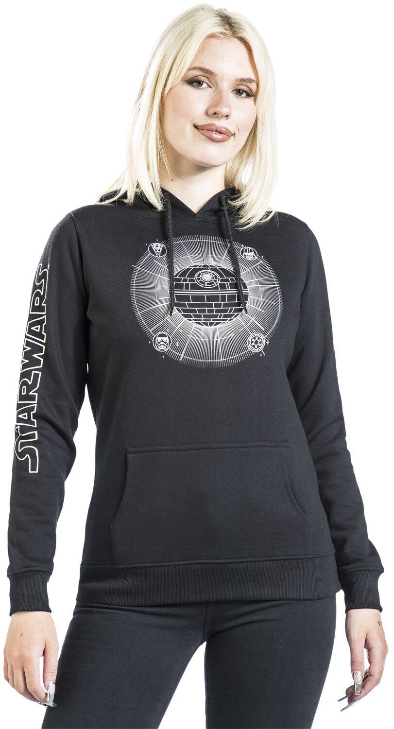 EMP "Rise Of The Death Star" Kapuzenpullover Schwarz Von Star Wars