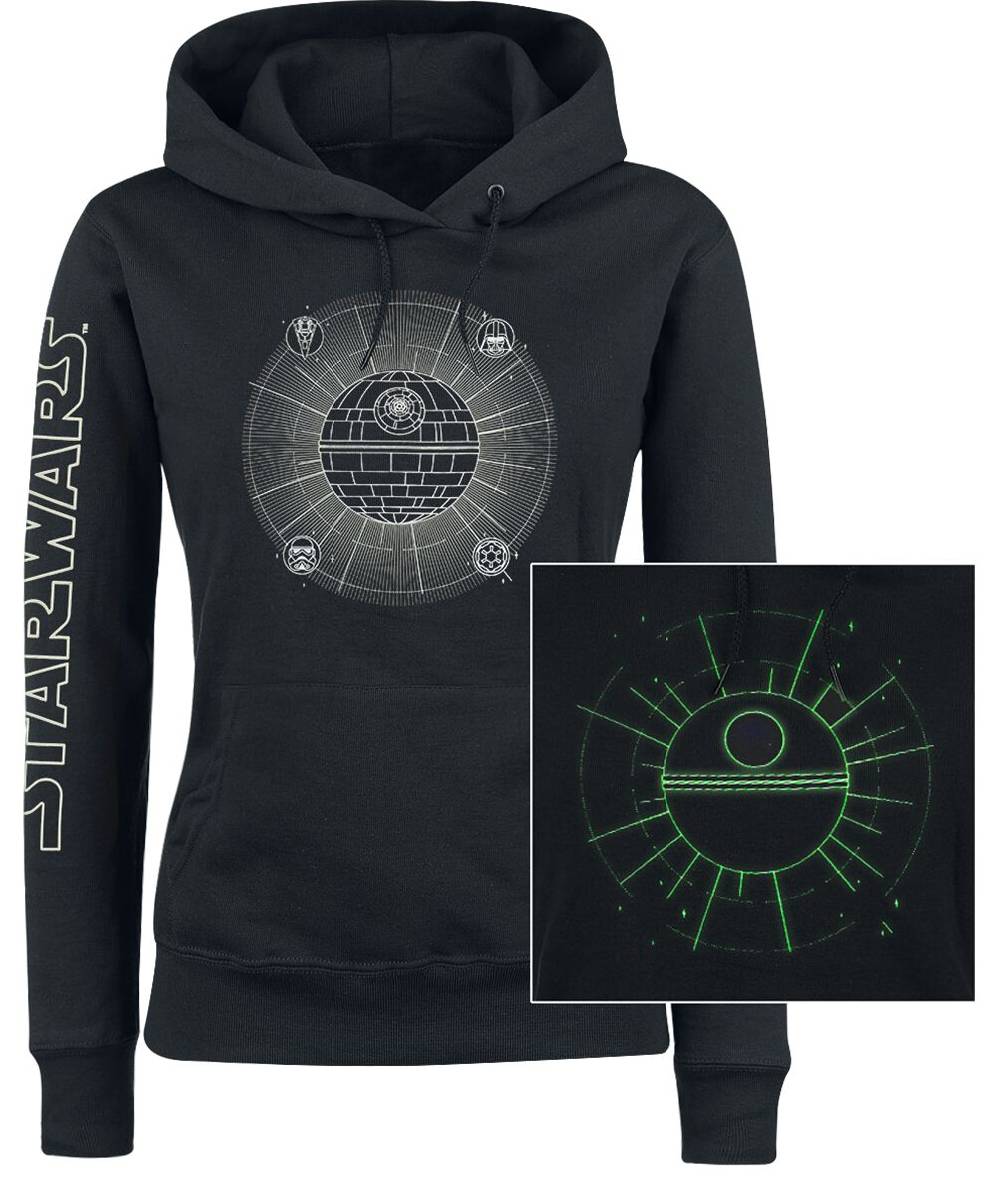 EMP "Rise of the Death Star" Kapuzenpullover schwarz von Star Wars